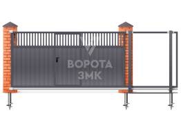 Ворота консольные откатные 2200×3000 ЗМК-7174